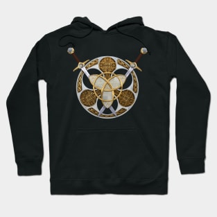 Celtic Shield and Swords Hoodie